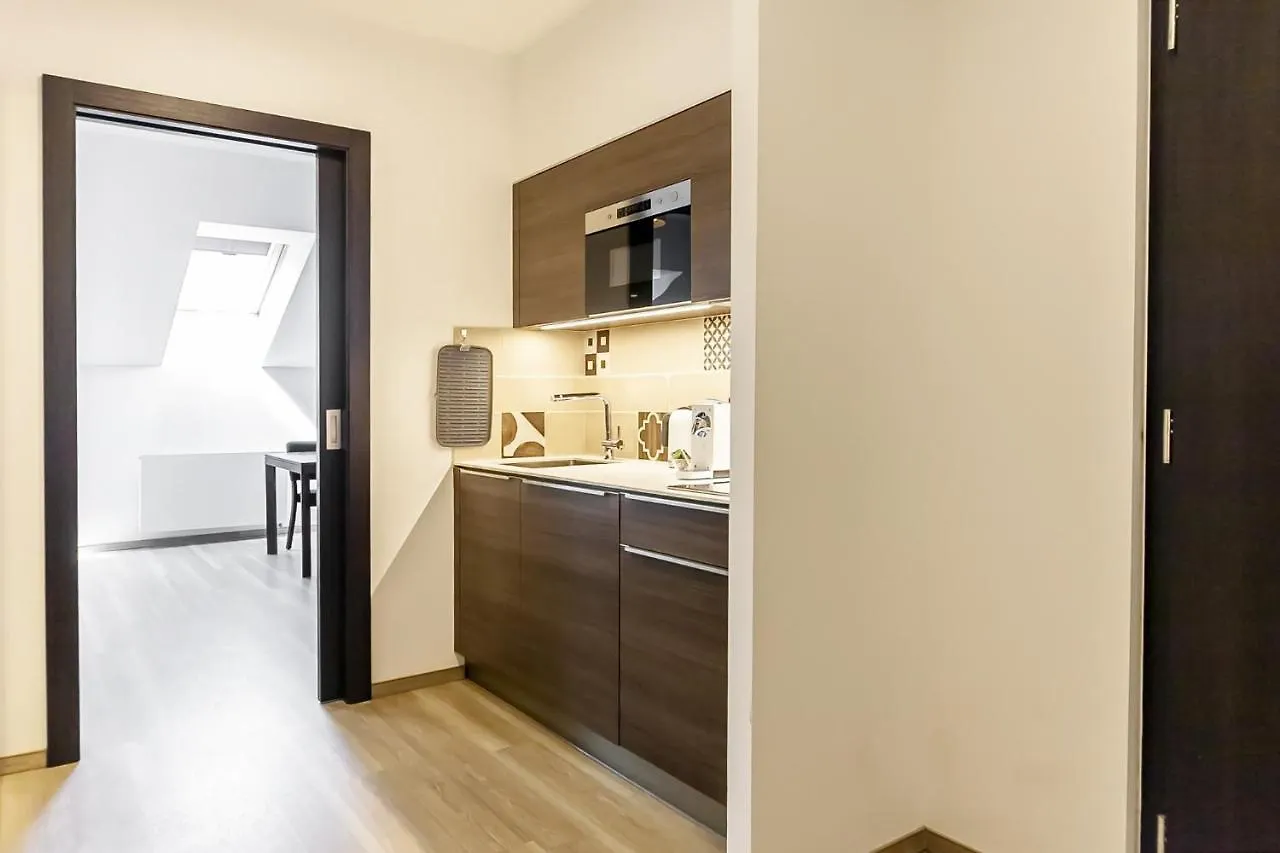 פראג Vinohradsky Dum Residence מלון דירות